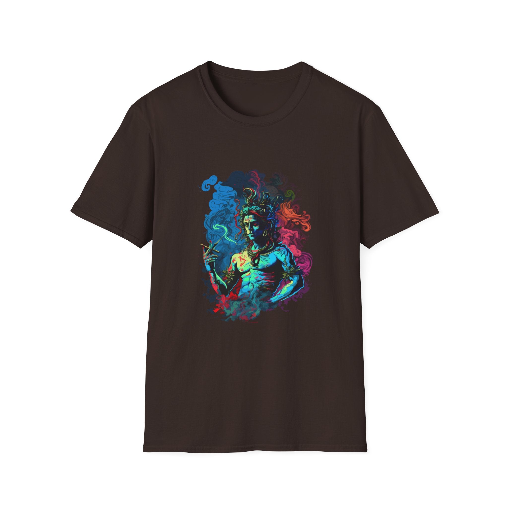 Devotional  Printed T-Shirt - Colorful Fantasy Design