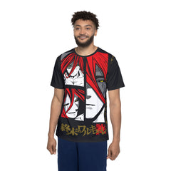 Anime-Inspired Men's Sports Premium Jersey - Thunder Series
