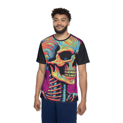 Vibrant Skeleton Graphic Sports Premium Jersey for Men