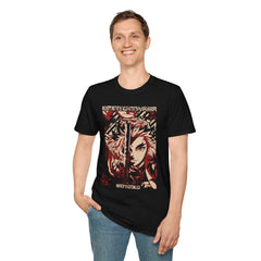 DEMONSSLAYER ANIME Printed T-Shirt - Kintesuto Sharu Hat Design