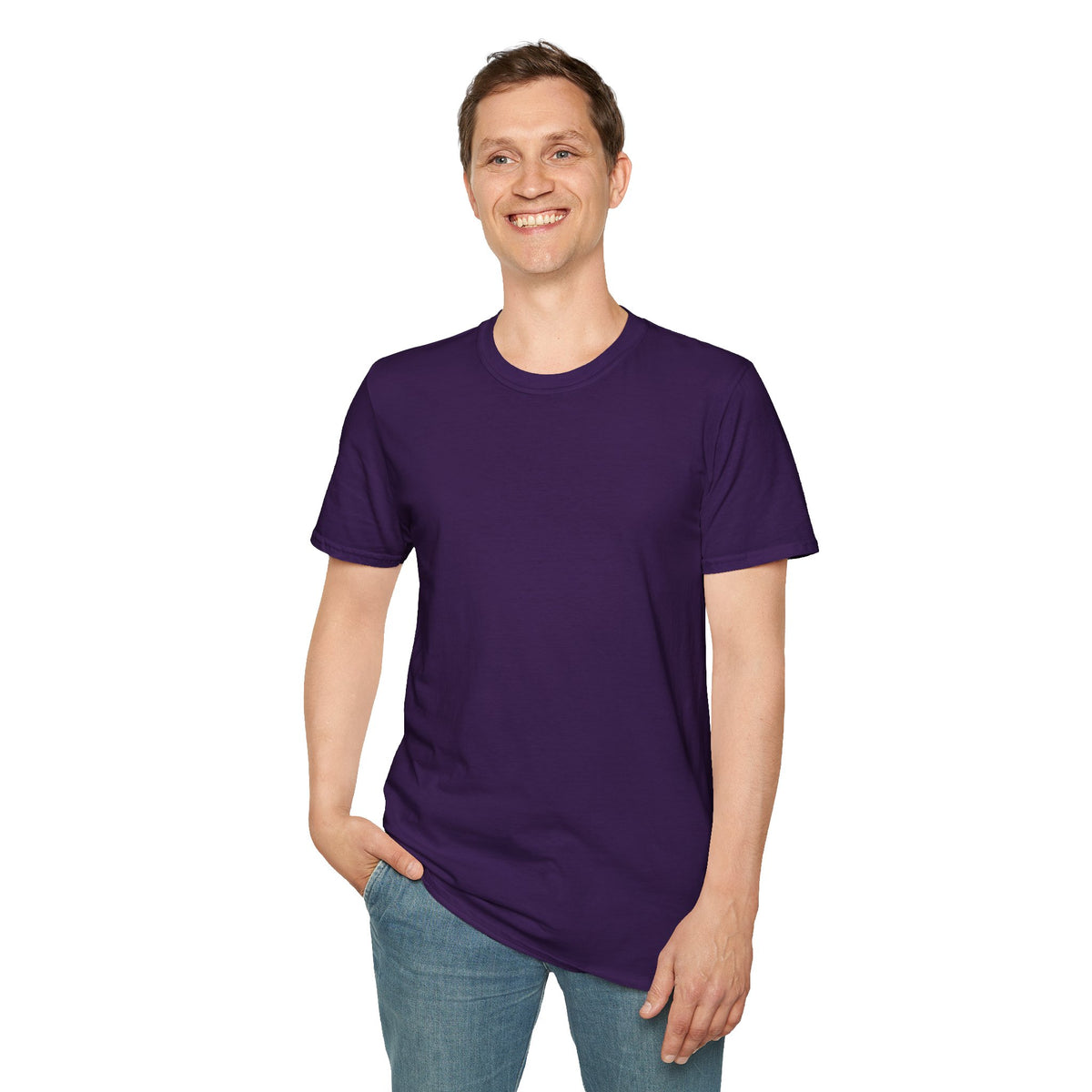 Unisex Softstyle Plain T-Shirt - Comfortable Casual Wear for Every Occasion