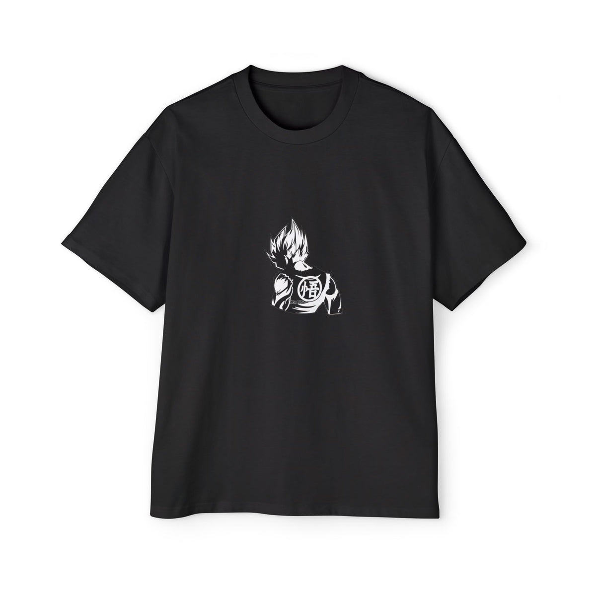 Men's Heavy Oversized DRAGON Tee with Bold Graphic Design