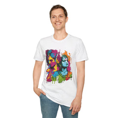 radha_krishna devotional  Printed T-Shirt
