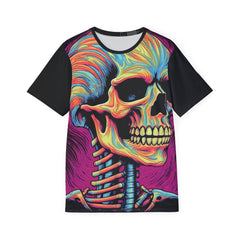 Vibrant Skeleton Graphic Sports Premium Jersey for Men