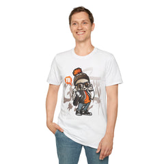 Cool Graffiti Style Unisex Softstyle T-Shirt - YO! Streetwear Tee