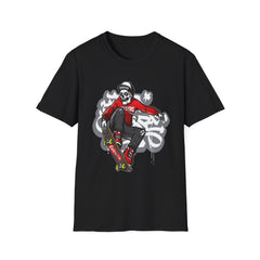 Skater Vibe Graffiti Unisex Softstyle T-Shirt – Cool Graphic Tee for Skateboarding Enthusiasts