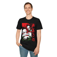 DEMONSSLAYER ANIME Printed T-Shirt - Softstyle Graphic Tee for Anime Fans