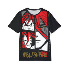 Anime-Inspired Men's Sports Premium Jersey - Thunder Series