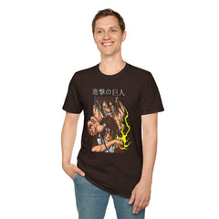 DEMONSSLAYER ANIME Printed T-Shirt - Attack on Titan Design