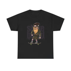 Hipster Skater Dude--Printed Graffiti