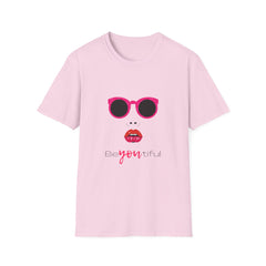 Be You-tiful Unisex Softstyle Girls T-Shirt - Empowering Fashion for Confidence
