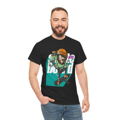 Skate Dude--Printed Graffiti