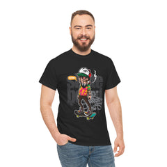 Skater Dude--Printed Graffiti
