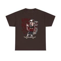 Rebel Skater--Printed Graffiti