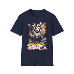 ATTACK ON TITAN ANIME  Printed T-Shirt - Bold Design for Fans