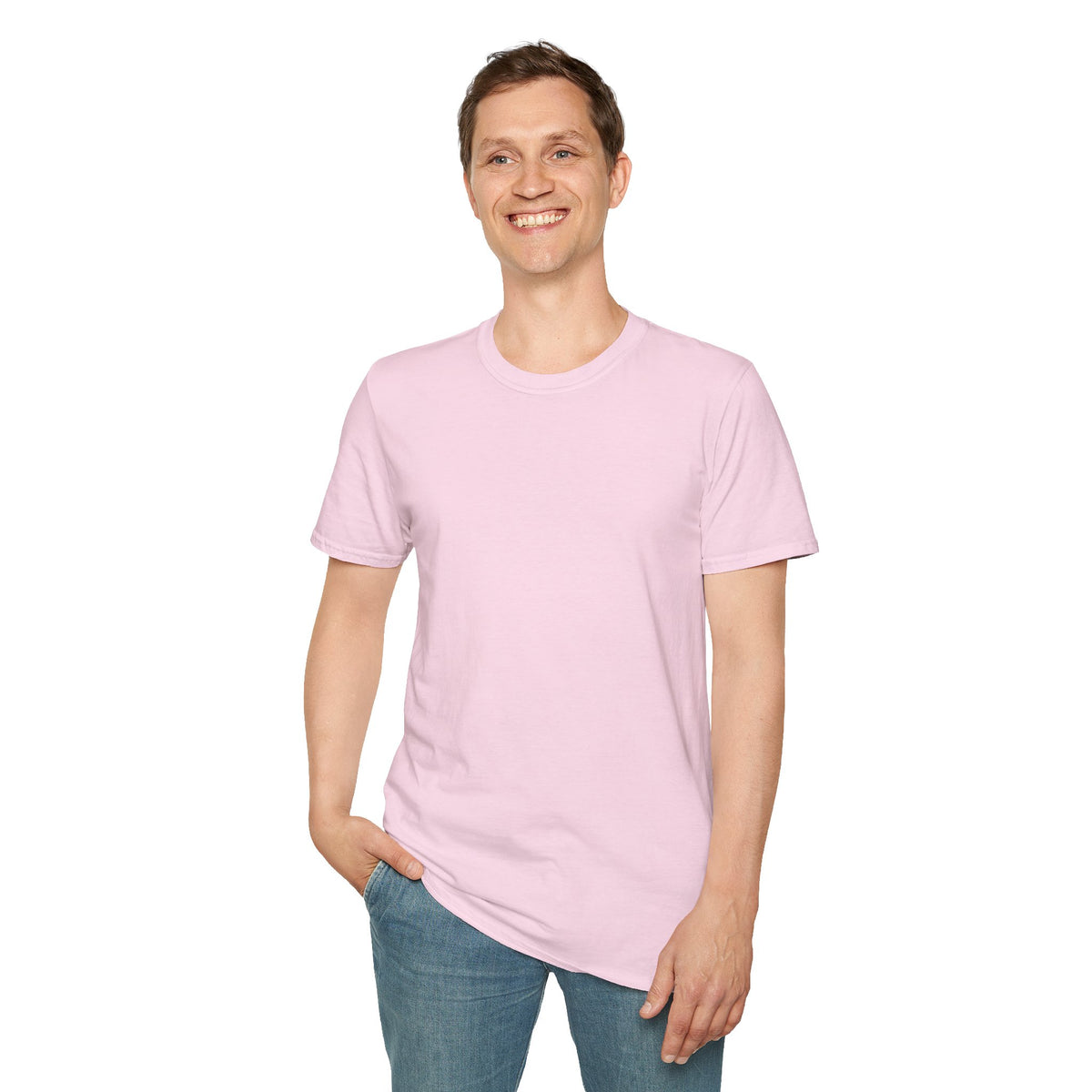 Casual Comfort Unisex Softstyle Plain T-Shirt - Perfect for Everyday Wear