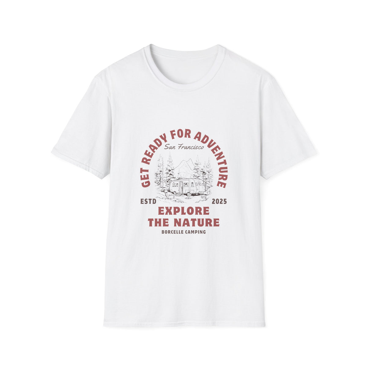 Explore the Nature Adventure Girls T-Shirt - Unisex Softstyle