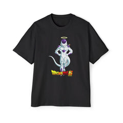 Dragon Ball Z Men's Heavy Oversized Tee - Frieza Design Shirt