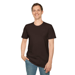 Unisex Softstyle Plain T-Shirt - Comfortable Everyday Wear in Neutral Brown