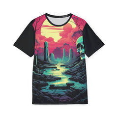 Stylish Men's Sports Premium Jersey with Skull Design - Perfect for Casual Wear and Events