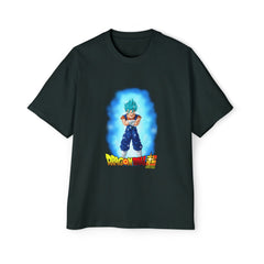 Men's Dragon Ball Z Heavy Oversized Tee - Iconic Super Saiyan Design