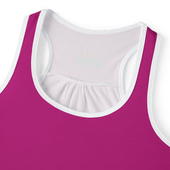 Women's Tank Top - Vibrant Pink Athletic Wear for Summer Fitness