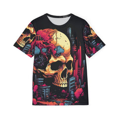 Skull Urban Sports Premium Jersey - Bold Graphic Tee for Men