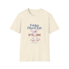 Friday Pizza Club Unisex Softstyle Girls T-Shirt - Have a Slice Day