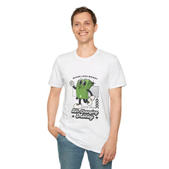 Funny Unisex Softstyle Money T-Shirt - 'Never Lose Money'