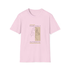 Fearlessly Authentic Unisex Softstyle Girls T-Shirt