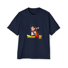 Dragon Ball Z Oversized Tee for Men - Retro Anime Graphic Shirt