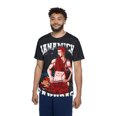 Men's Anime Sports Premium Jersey - Hanamichi Sakuragi Tee