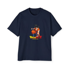 Dragon Ball Z Men's Heavy Oversized Tee - Iconic Anime Graphic T-Shirt