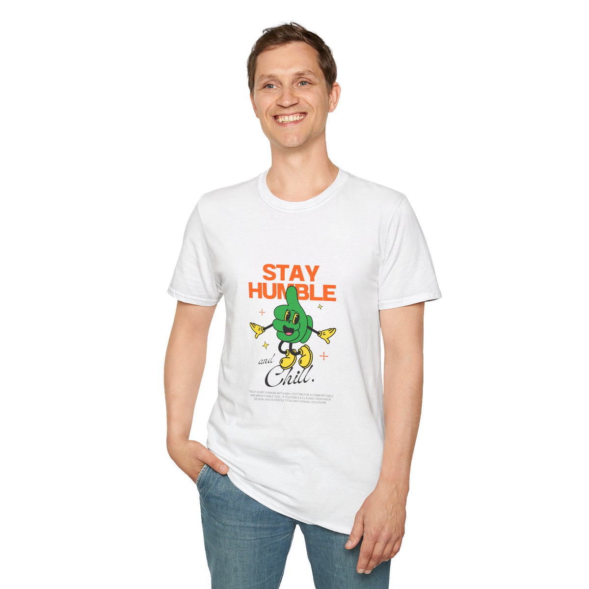 Stay Humble Unisex Girls T-Shirt - Chill Vibe Graphic Tee
