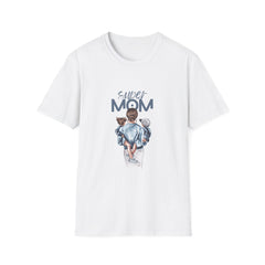 Super Mom Unisex Softstyle Parents T-Shirt – Perfect Gift for Mother's Day