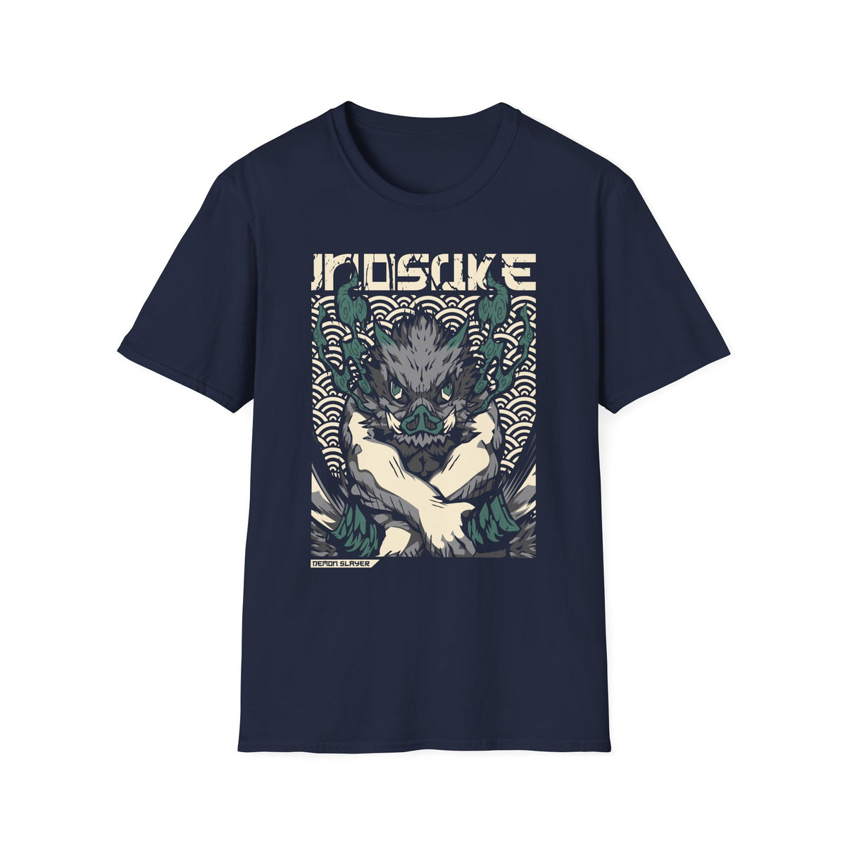 DEMONSSLAYER ANIME Printed T-Shirt - 'Mosaic Beast' Design