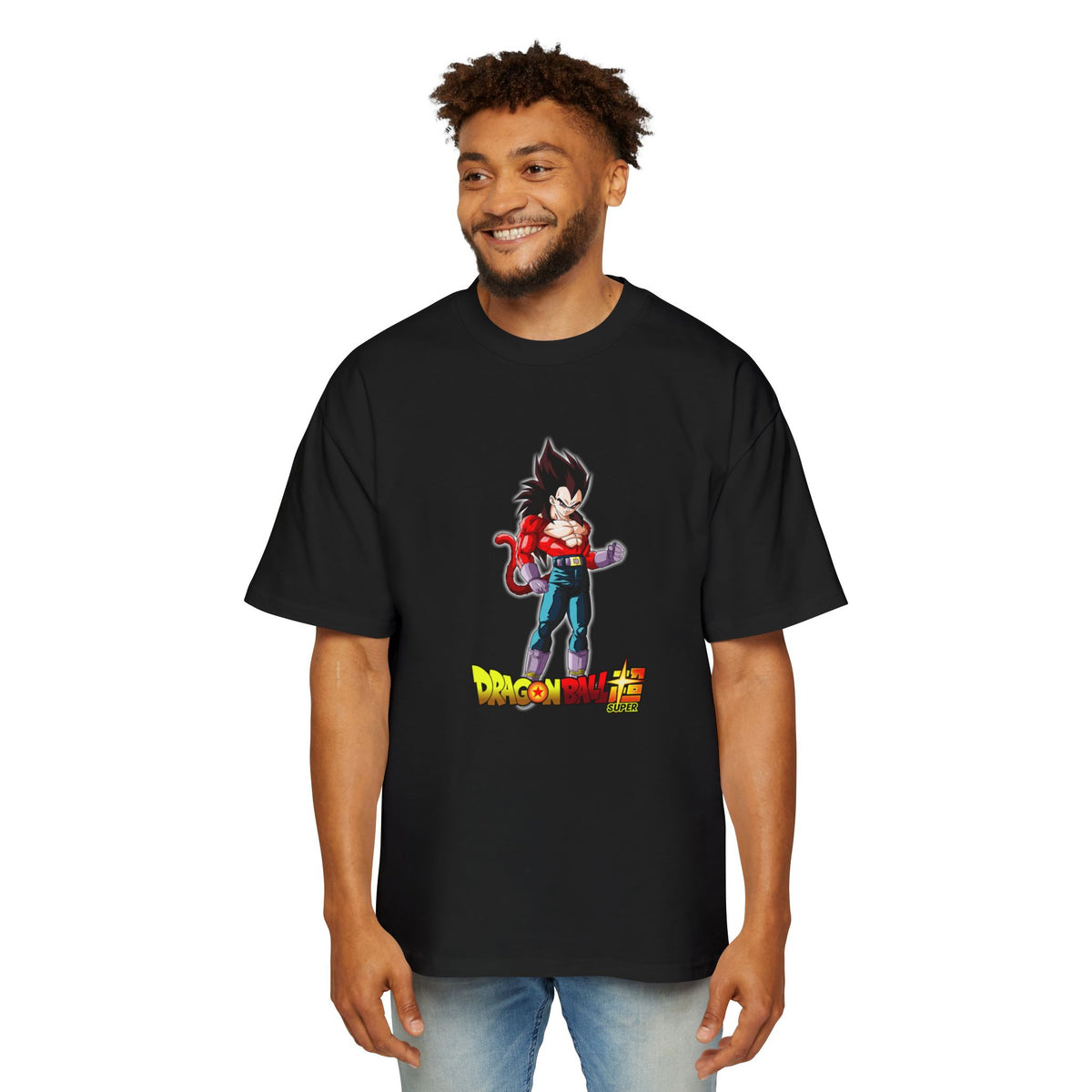 Anime Dragon Ball Heavy Oversized Tee for Men