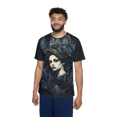 Mystical Graphic Men's Sports Premium Jersey - Unique Fantasy Design for Gamers and Creatives