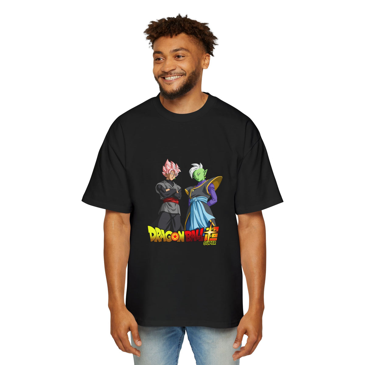 Men's Dragon Ball Oversized Tee - Perfect for Anime Fans