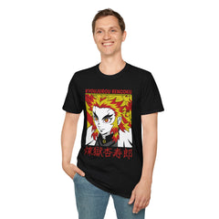 DEMONSSLAYER ANIME Printed T-Shirt - Kyoujurou Rengoku Design