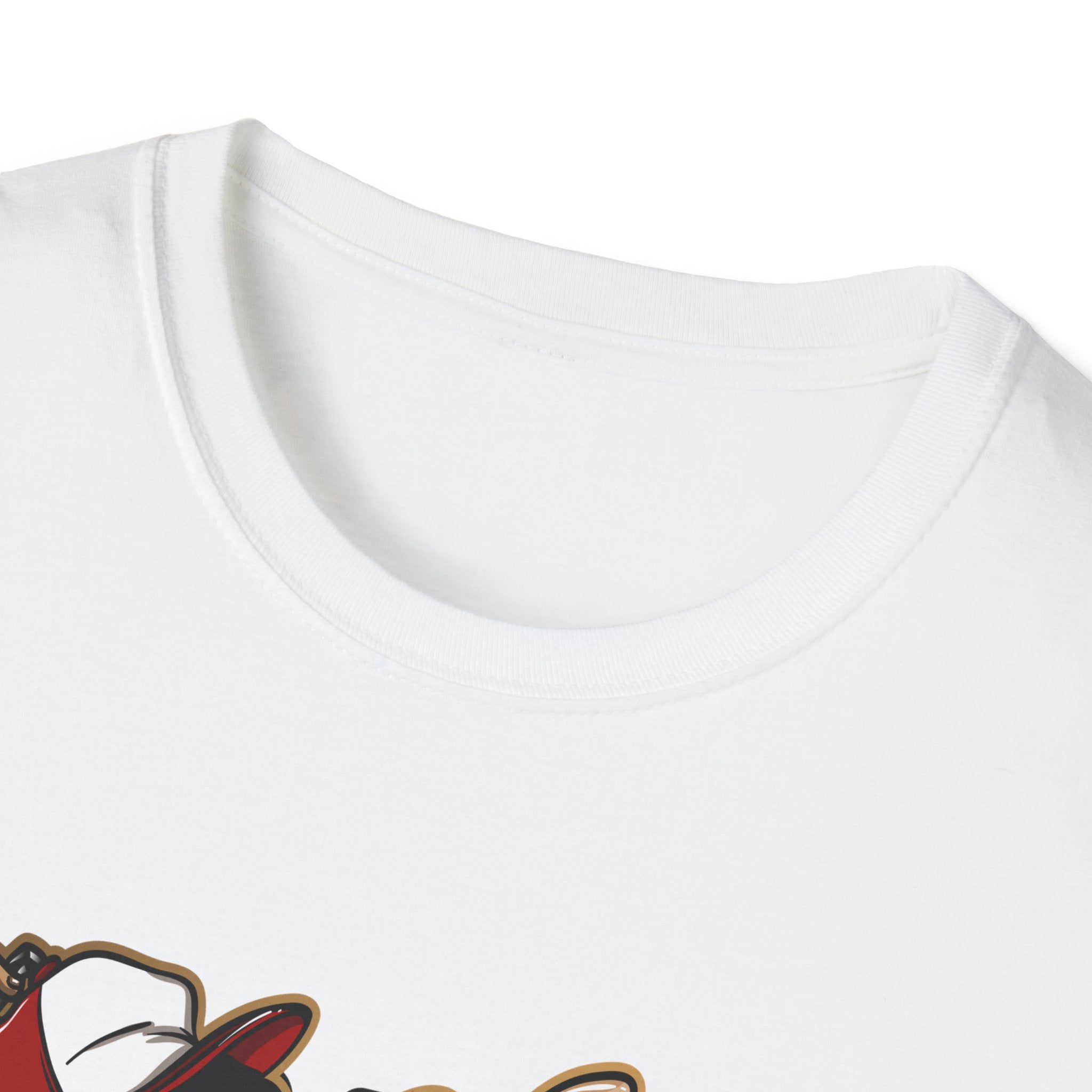 Skateboarder Graffiti Graphic T-Shirt - Unisex Softstyle Tee for Streetwear Enthusiasts