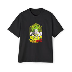Men's Oversized Dragon Ball Z Tee - Broly Graphic T-Shirt