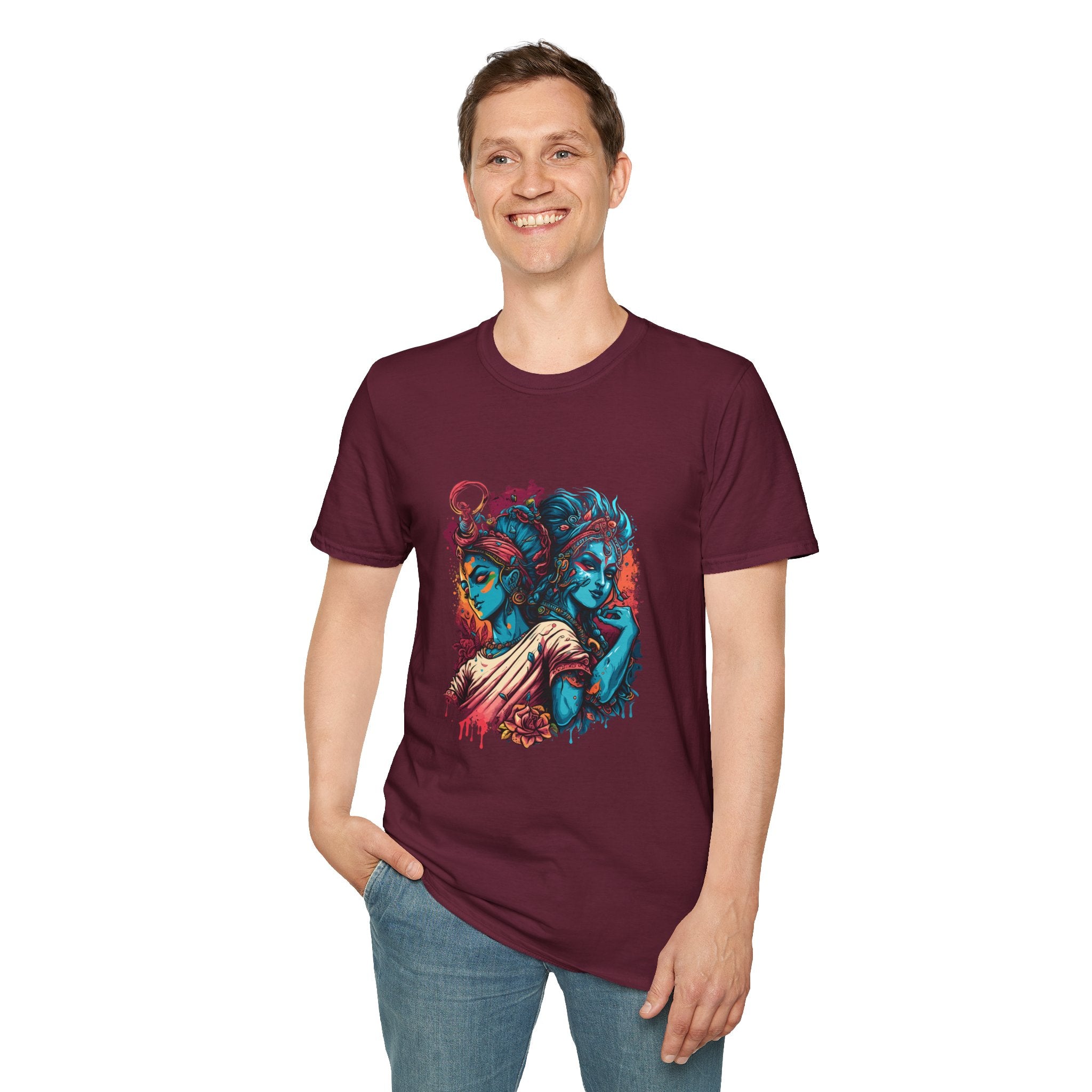 Devotional  Printed T-Shirt - Bohemian Art Wear