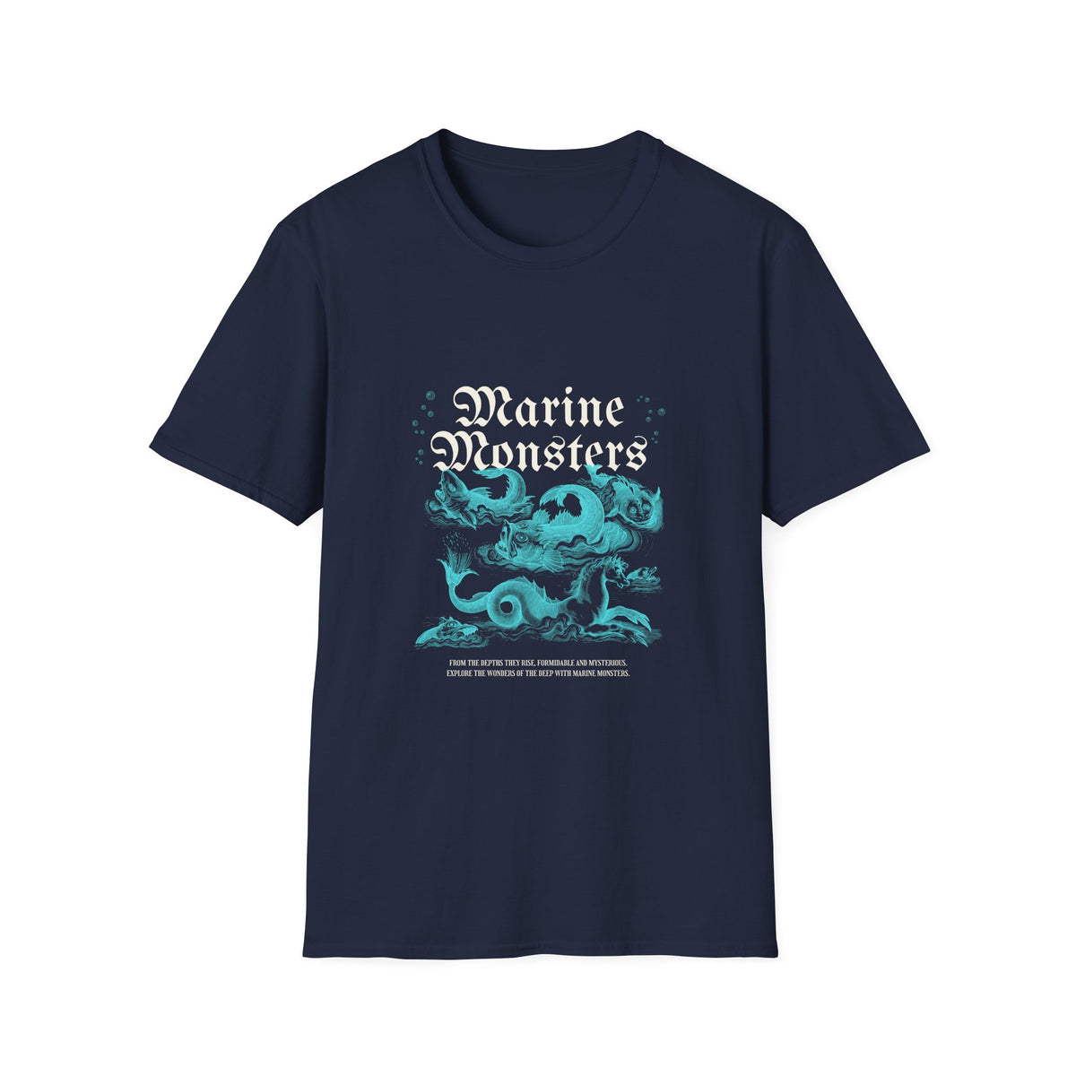 Marine Dreams Unisex Softstyle Girls T-Shirt - Ocean-Inspired Design for Beach Lovers