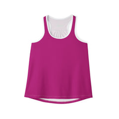 Women's Tank Top - Vibrant Pink Athletic Wear for Summer Fitness