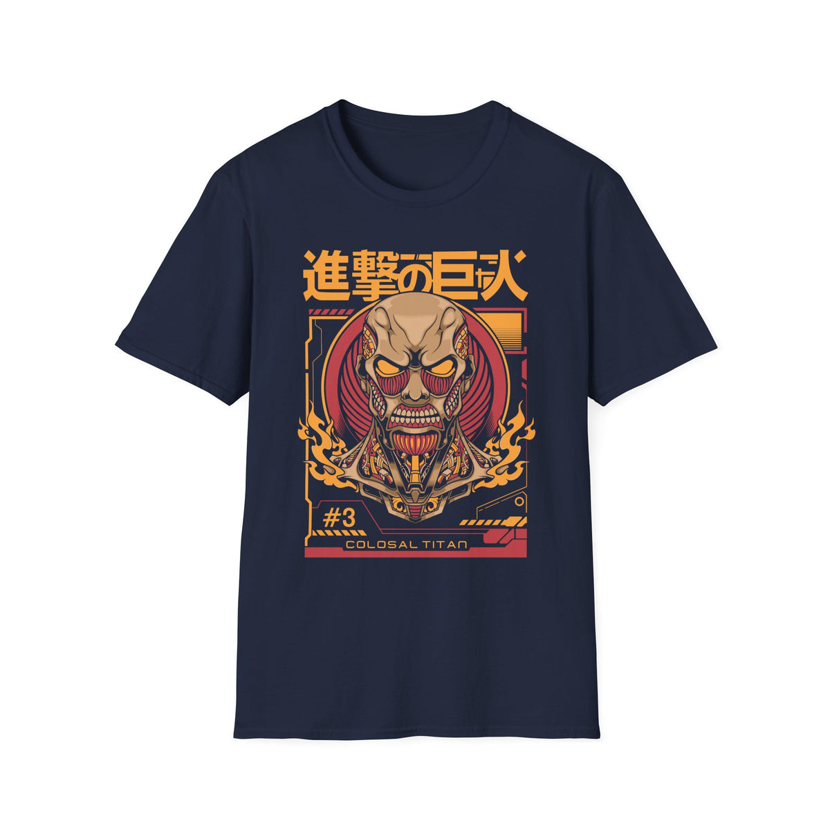 ATTACK ON TITAN ANIME  Printed T-Shirt - Perfect for Anime Fans