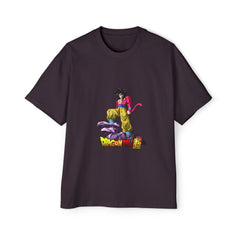 Dragon Ball Z Men's Heavy Oversized Tee - Ultra Comfortable Graphic Shirt