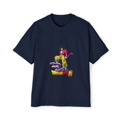 Dragon Ball Z Men's Heavy Oversized Tee - Ultra Comfortable Graphic Shirt