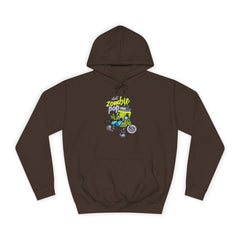 Unisex Zombie Pop Hoodie – Fun College Style for Everyday Wear