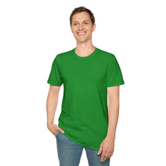 Unisex Softstyle Plain T-Shirt - Vibrant Green Everyday Tee